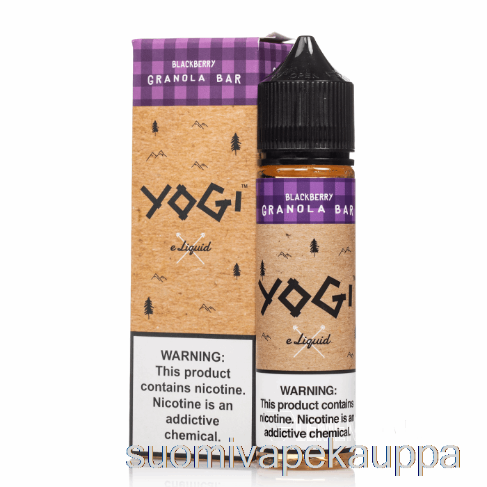 Vape Suomi Karhunvatukka Granolapatukka - Yogi E-neste - 60ml 0mg